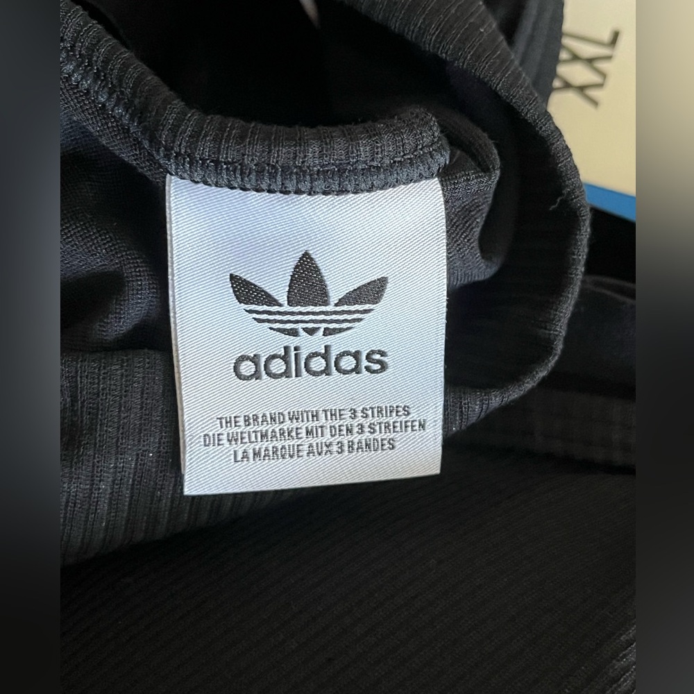 NWT Adidas Black Plunge Brami Size XXL - Picture 10 of 10
